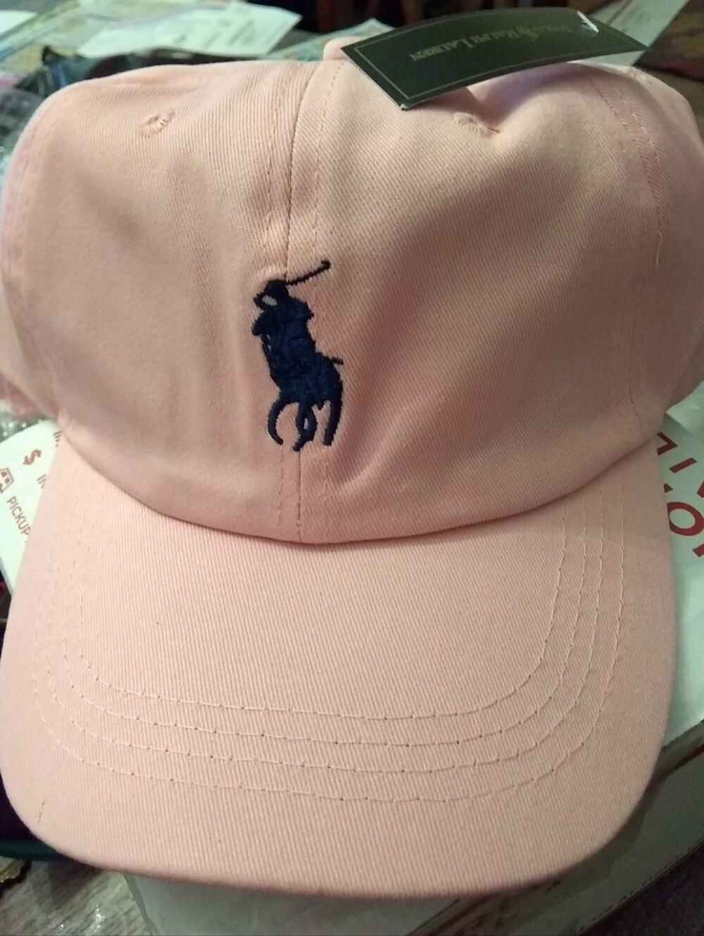 Polo by Ralph Lauren Pink Cap With Iconic Logo - Picture 2 of 8